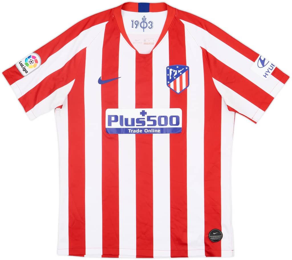 2019-20 Atletico Madrid Home Shirt - 7/10 - (M)