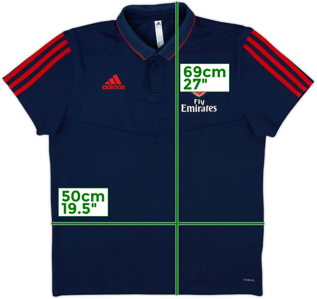 2019-20 Arsenal adidas Polo Shirt - 8/10 - (M)