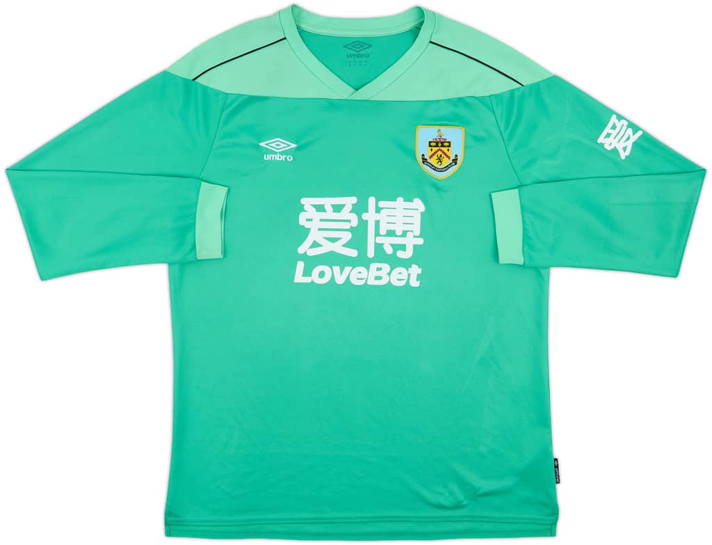 2020-21 Burnley GK Shirt - 7/10 - (XL)