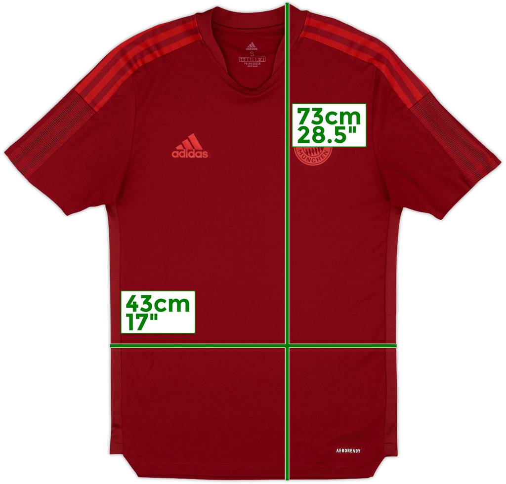 2021-22 Bayern Munich adidas Training Shirt - 9/10 - (S)