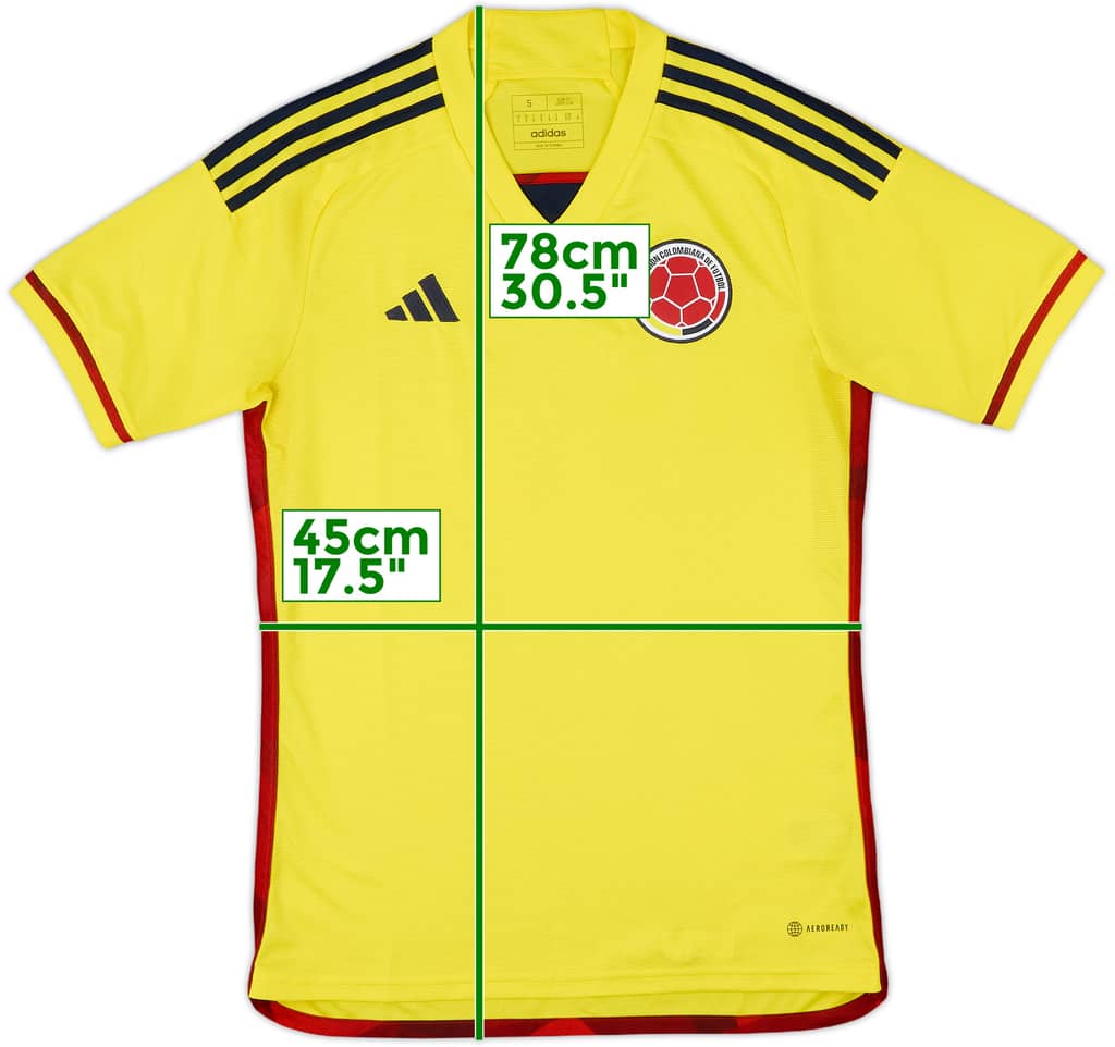 2022-23 Colombia Home Shirt - 9/10 - (S)