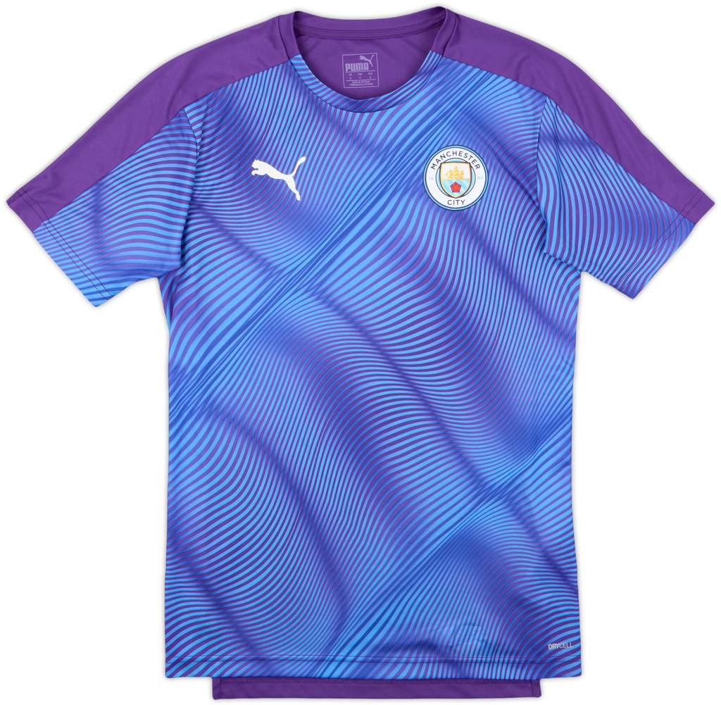 2019-20 Manchester City Puma Training Shirt - 8/10 - (S)