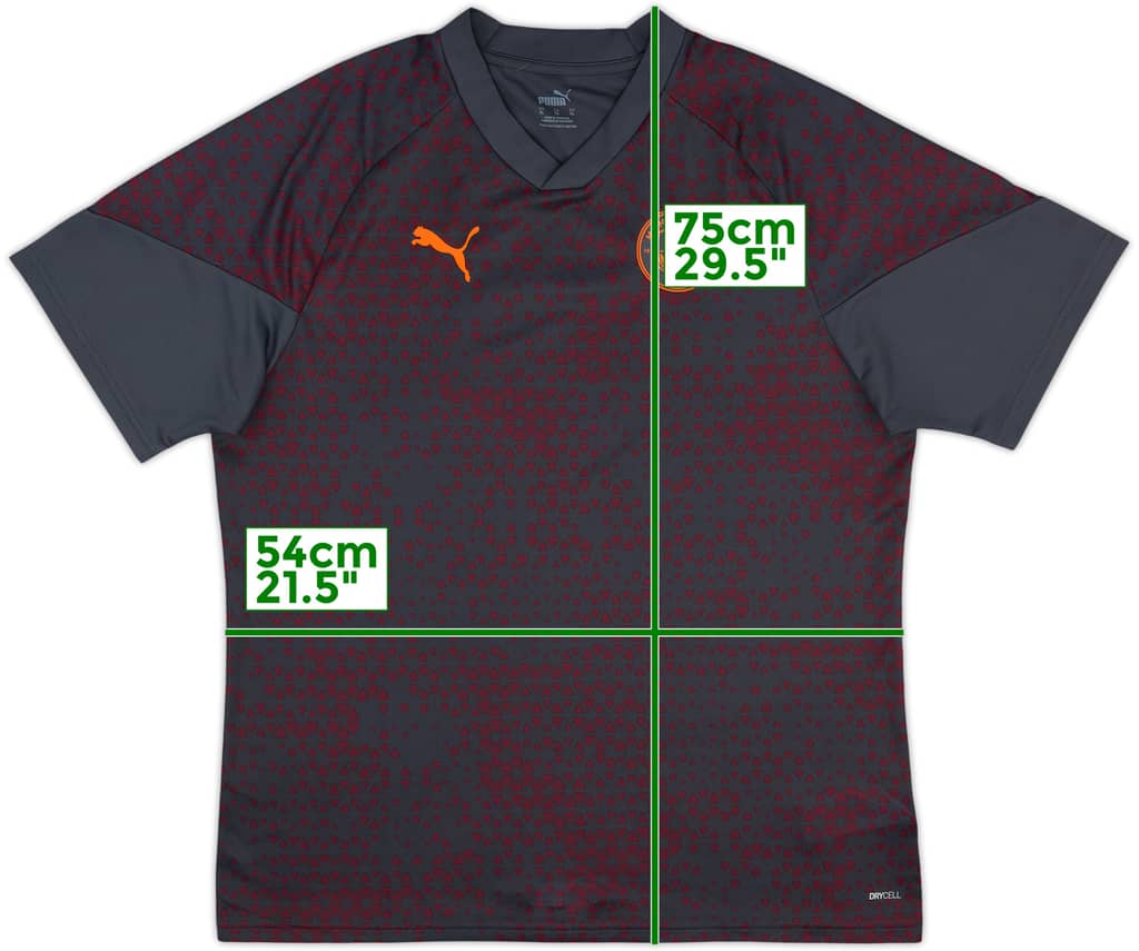 2023-24 Manchester City Puma Training Shirt - 8/10 - (XL)