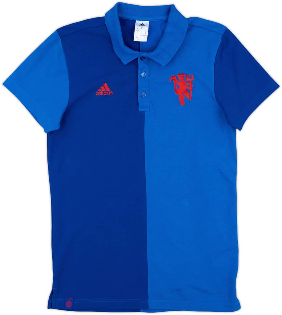 2017-18 Manchester United adidas Polo Shirt - 8/10 - (Women's M)