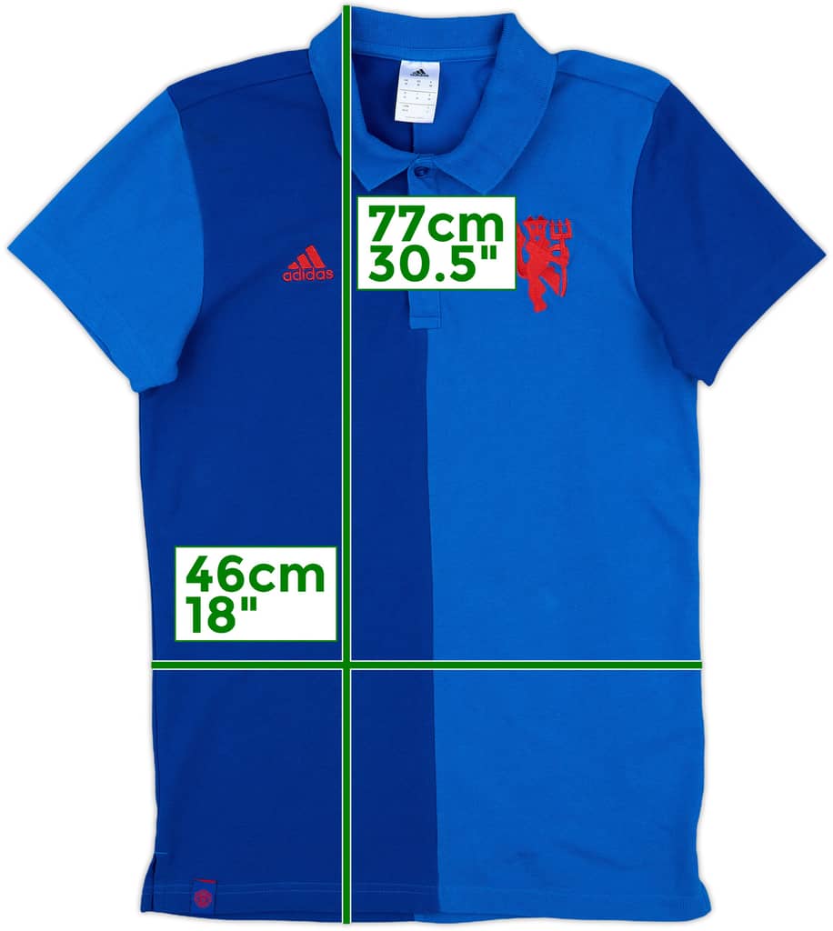 2017-18 Manchester United adidas Polo Shirt - 8/10 - (Women's M)