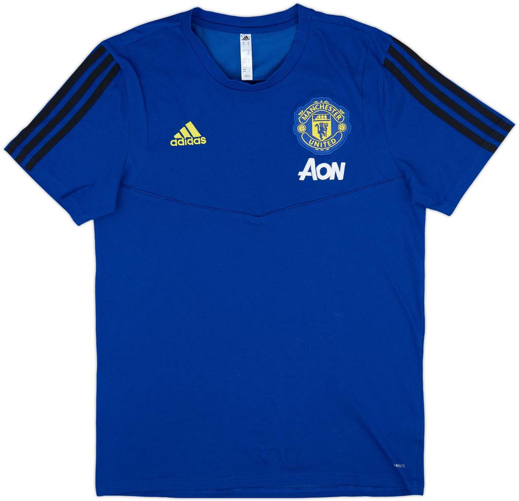 2019-20 Manchester United adidas Cotton Tee - 8/10 - (M)