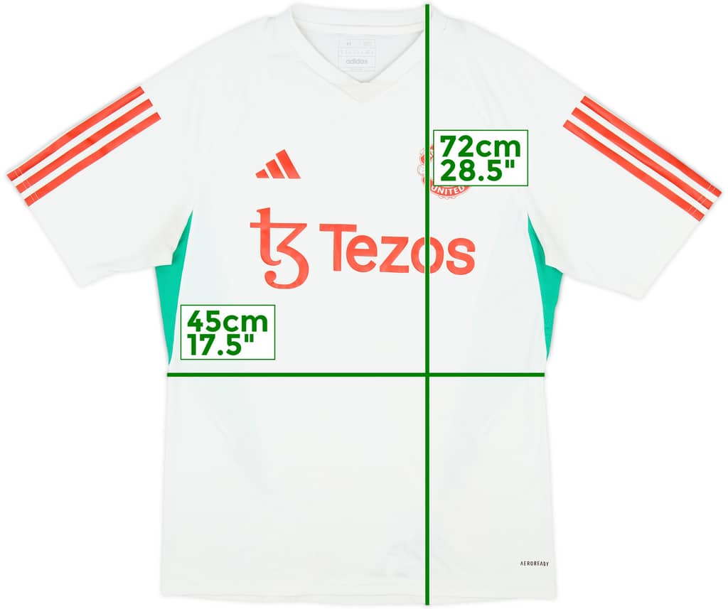 2023-24 Manchester United adidas Training Shirt - 7/10 - (M)