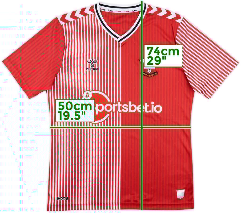 2023-24 Southampton Home Shirt - 8/10 - (M)