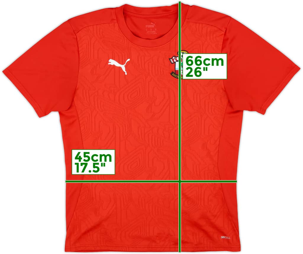 2023-24 Southampton Puma Training Shirt - 8/10 - (M)