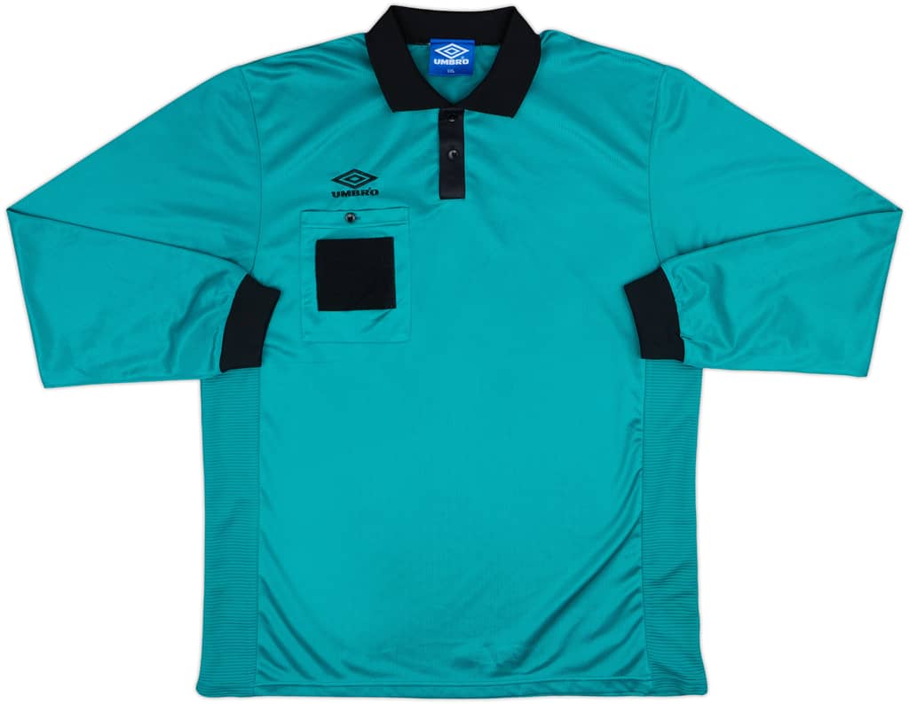 1990s Umbro Referee Template L/S Shirt - 9/10 - (XXL)