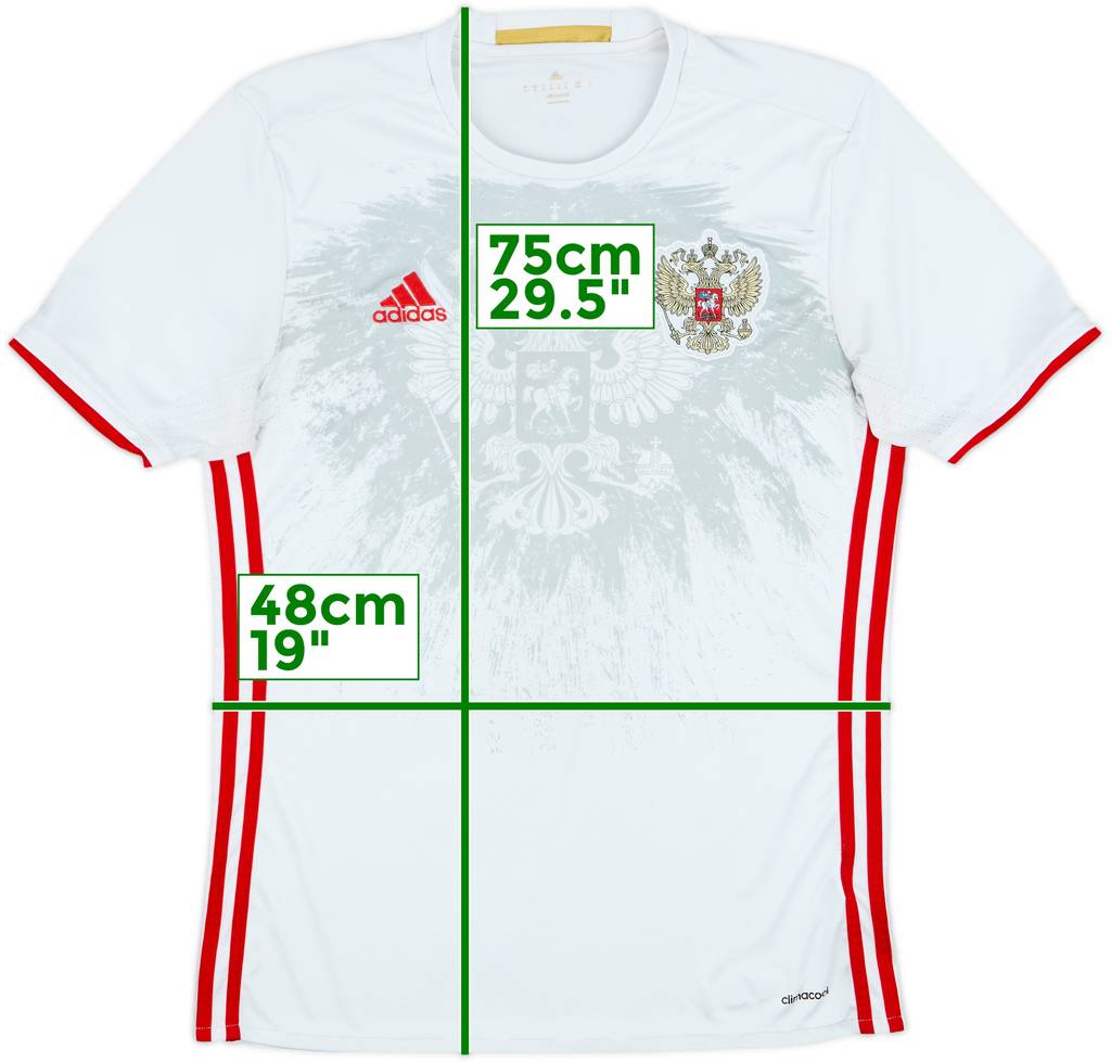 2016-17 Russia Away Shirt - 7/10 - (M)