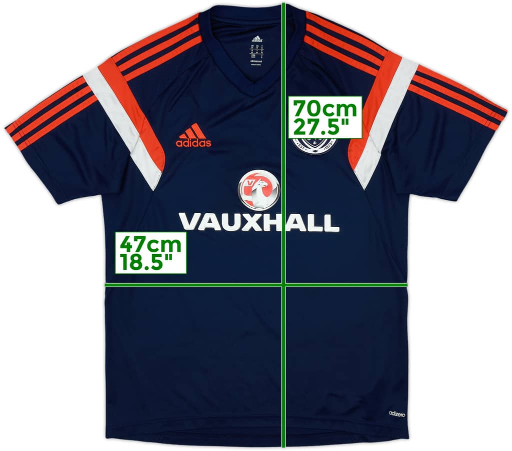2013-14 Scotland adizero Training Shirt - 8/10 - (M)