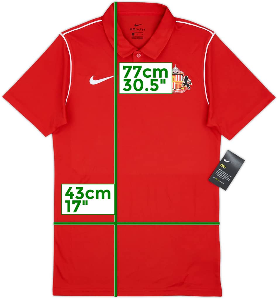 2020-21 Sunderland Nike Polo Shirt (S)