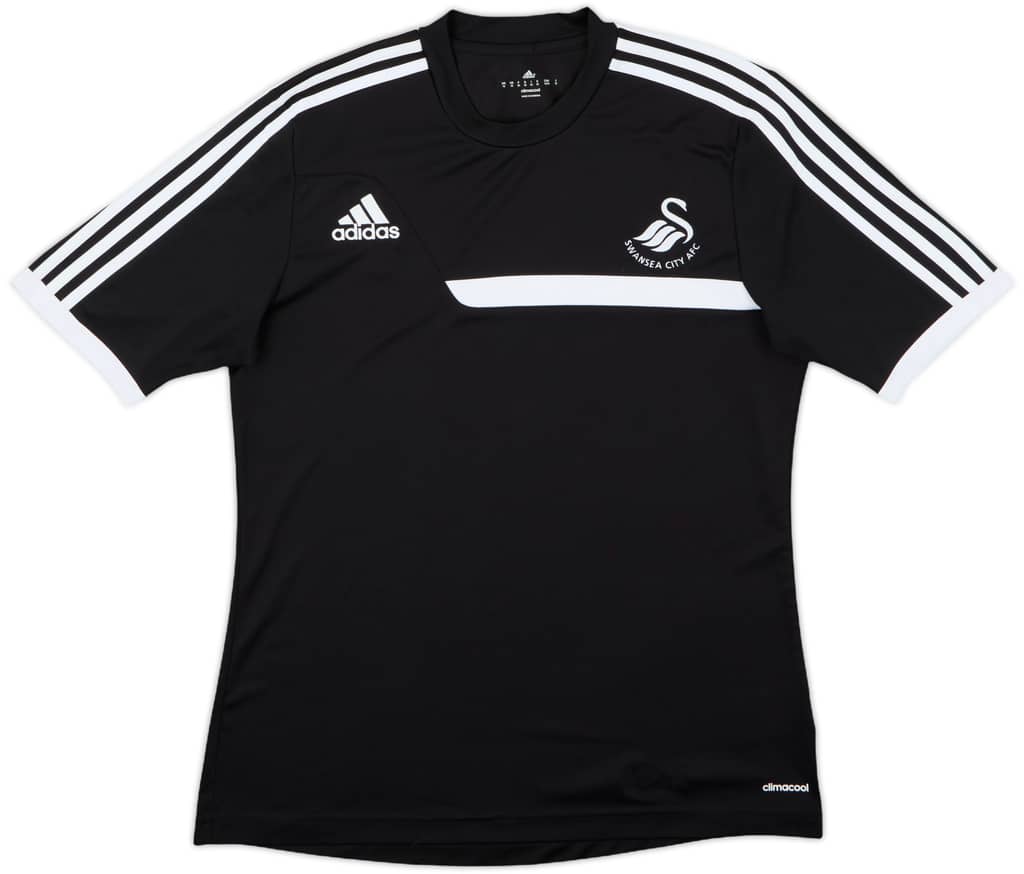 2013-14 Swansea City adidas Training Shirt - 8/10 - (M)