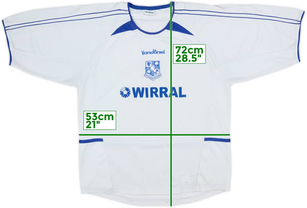 2004-05 Tranmere Rovers Home Shirt - 6/10 - (L)