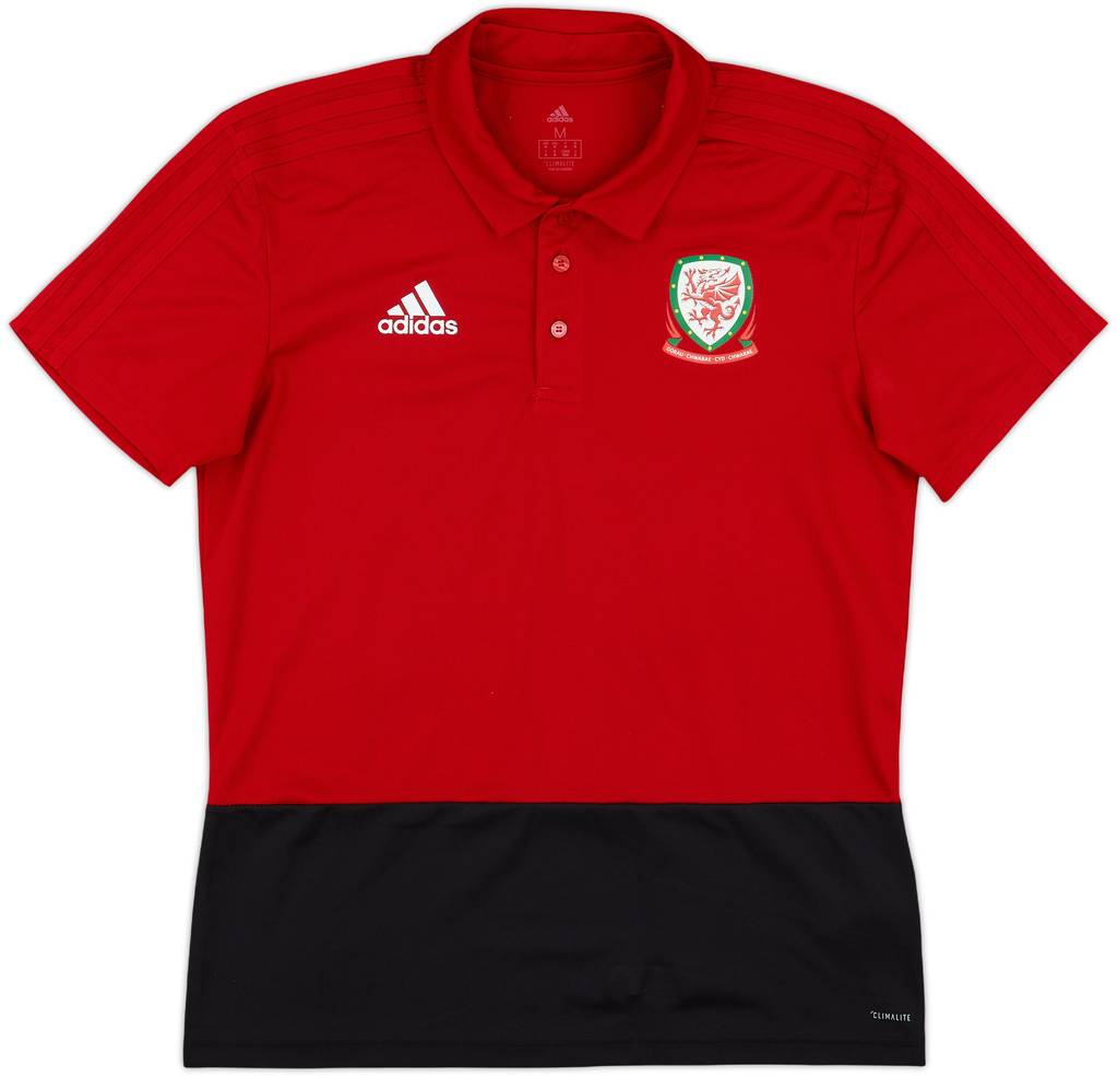 2018-19 Wales adidas Polo Shirt - 10/10 - (M)
