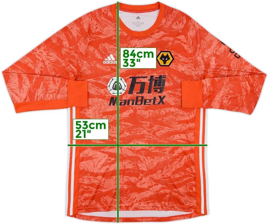 2019-20 Wolves GK Shirt - 7/10 - (L)