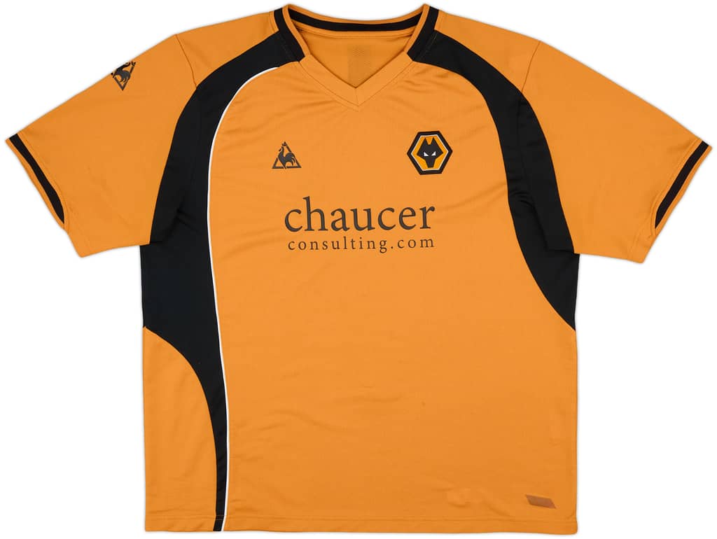 2008-09 Wolves Home Shirt - 7/10 - (XXL)