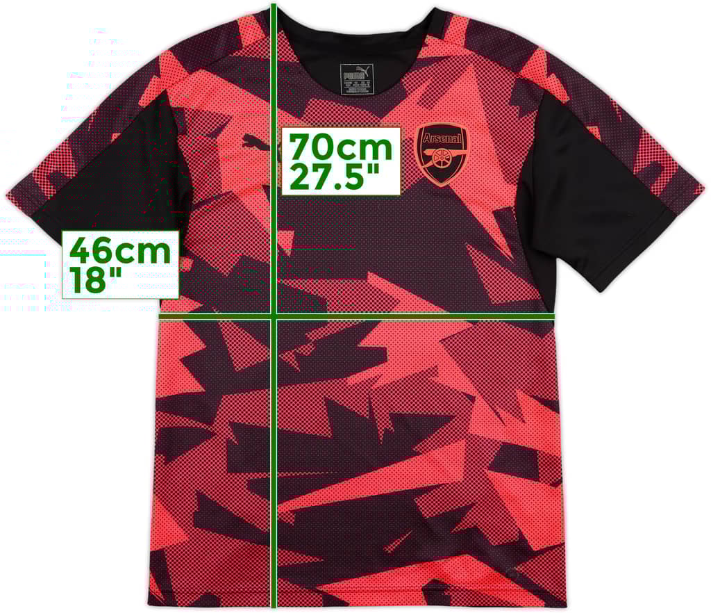 2017-18 Arsenal Puma Training Shirt - 8/10 - (M)
