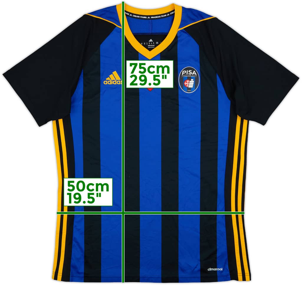 2018-19 Pisa Home Shirt - 8/10 - (M)