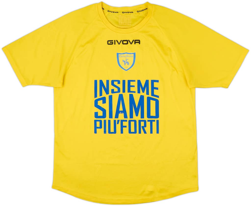 2016-17 Chievo Verona Givova Training Shirt - 8/10 - (L)