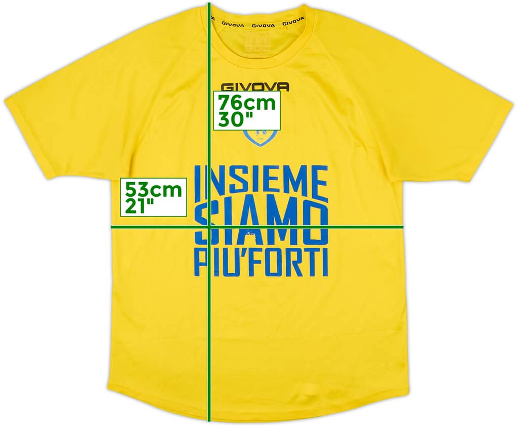2016-17 Chievo Verona Givova Training Shirt - 8/10 - (L)
