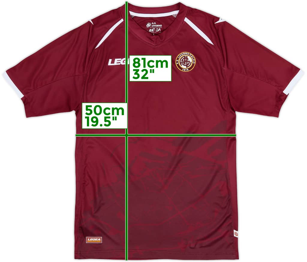 2019-20 Livorno Home Shirt - 8/10 - (L)