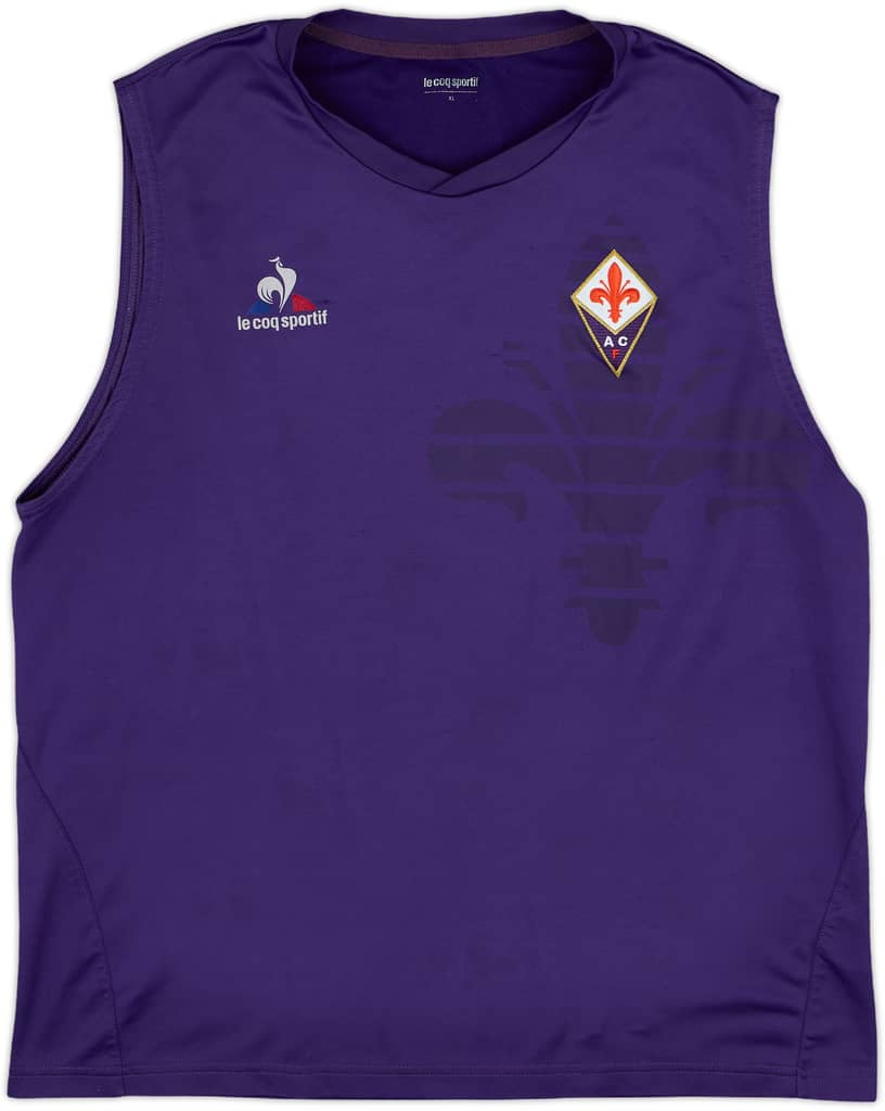 2017-18 Fiorentina Le Coq Sportif Training Vest - 7/10 - (XL)