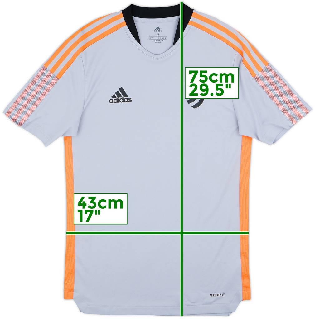 2021-22 Juventus adidas Training Shirt - 6/10 - (S)