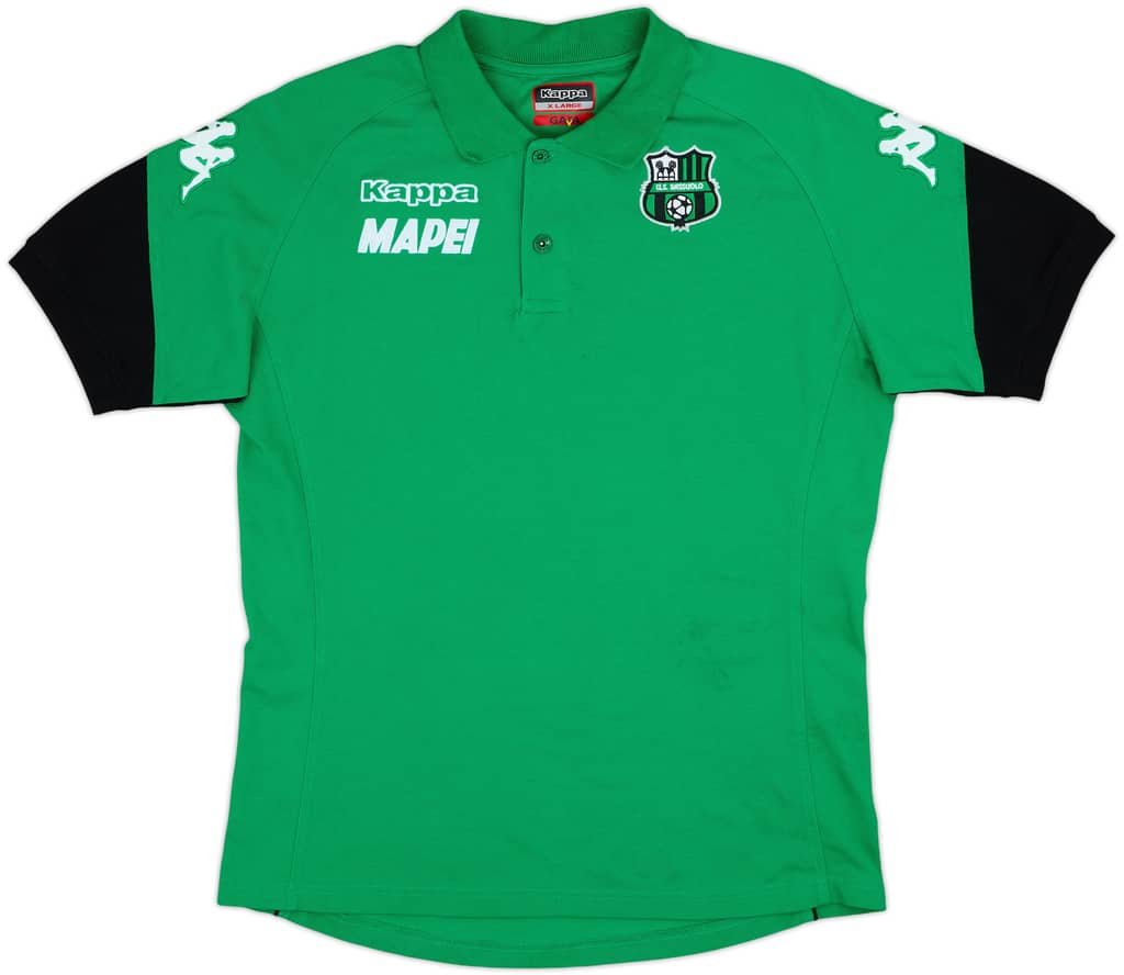 2017-18 Sassuolo Kappa Polo Shirt - 8/10 - (XL)