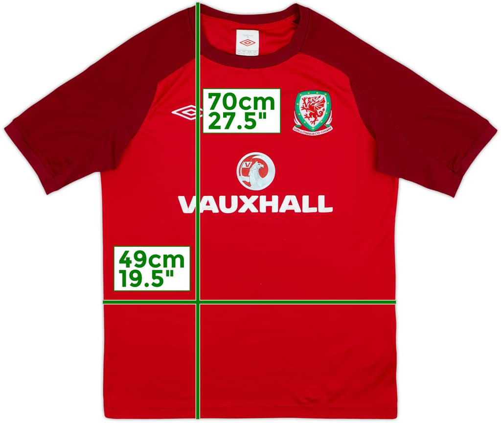 2012-13 Wales Umbro Training Shirt - 6/10 - (M)