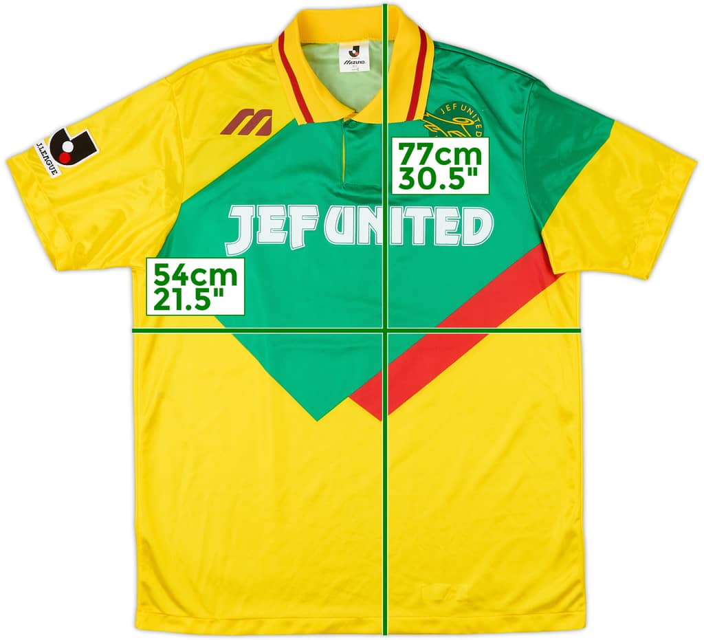 1992 JEF United Home Shirt - 8/10 - (L)