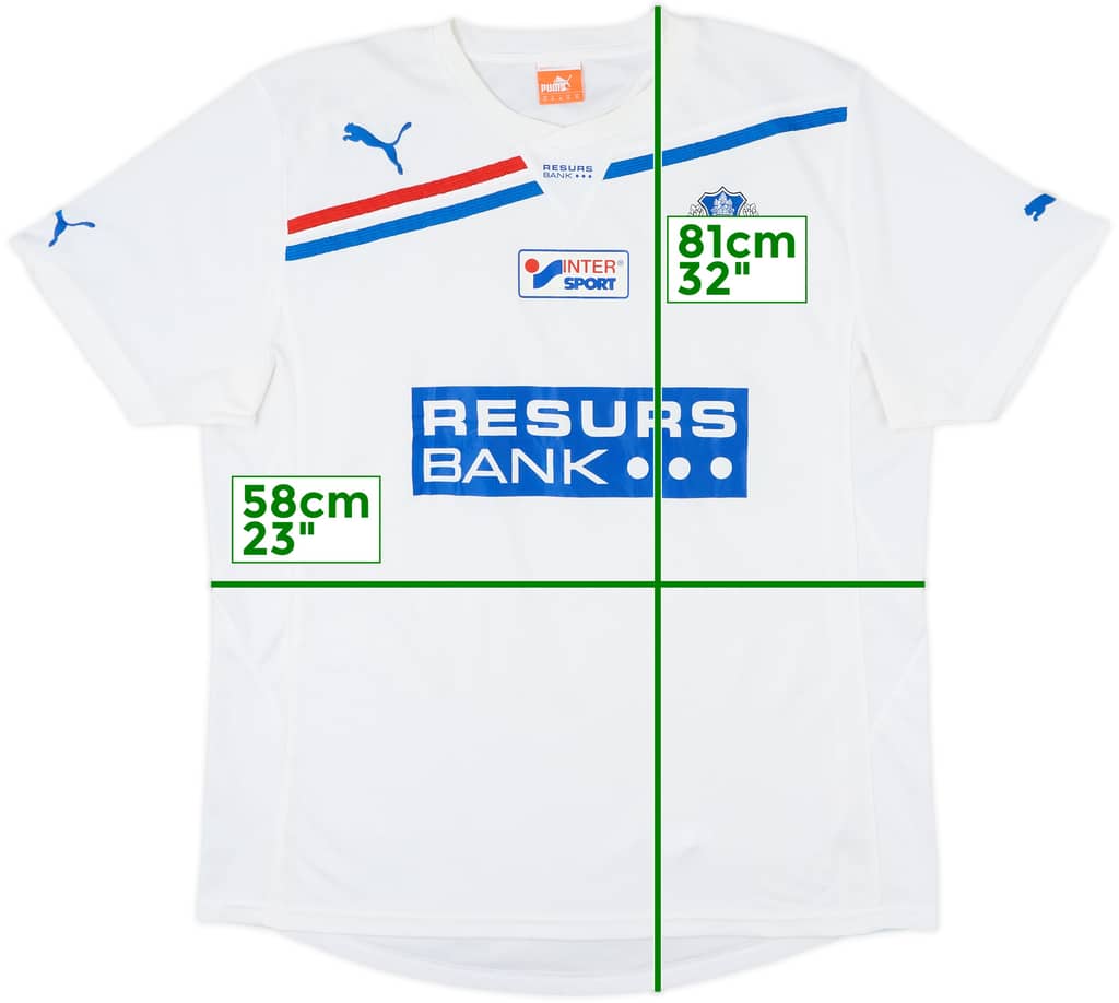 2011-12 Helsingborgs Away Shirt - 7/10 - (XL)