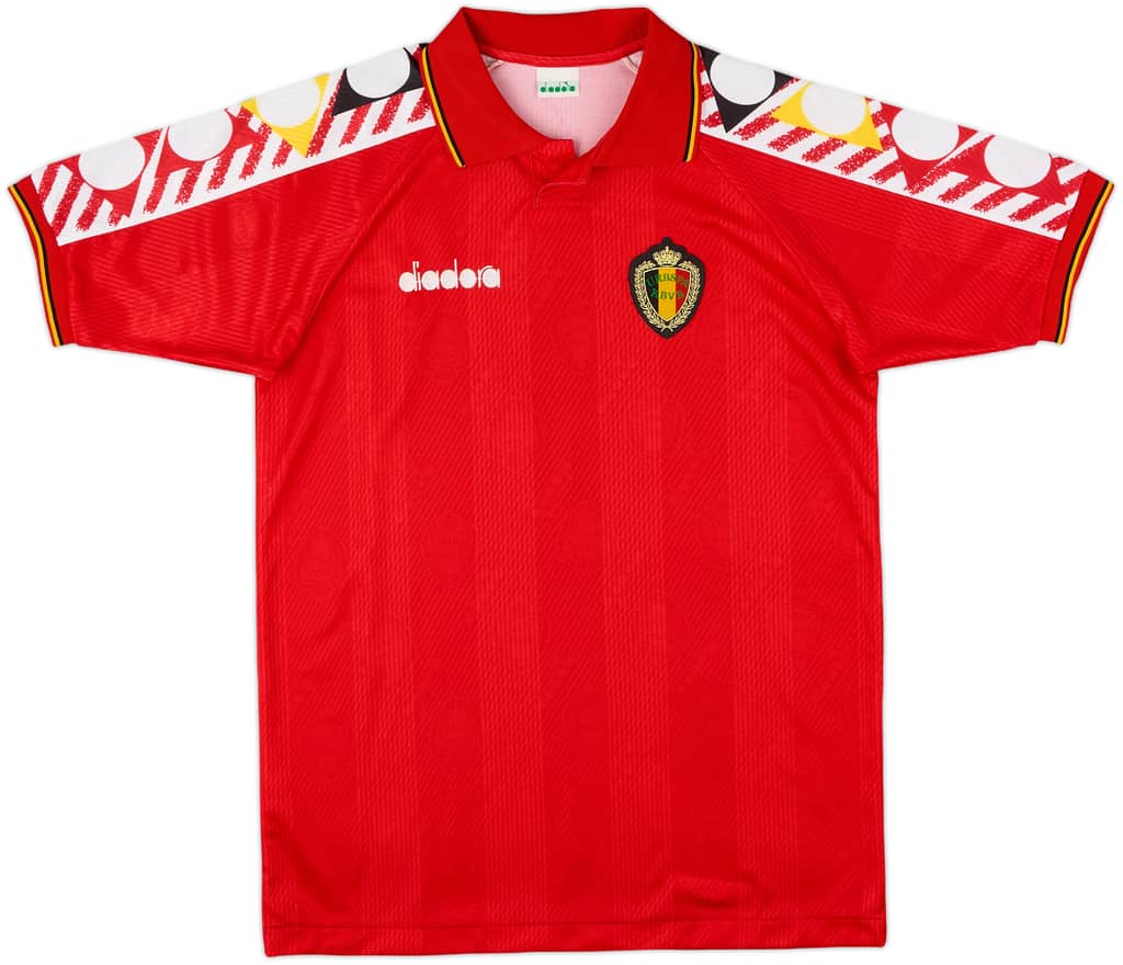 1994-96 Belgium Home Shirt - 10/10 - (L)