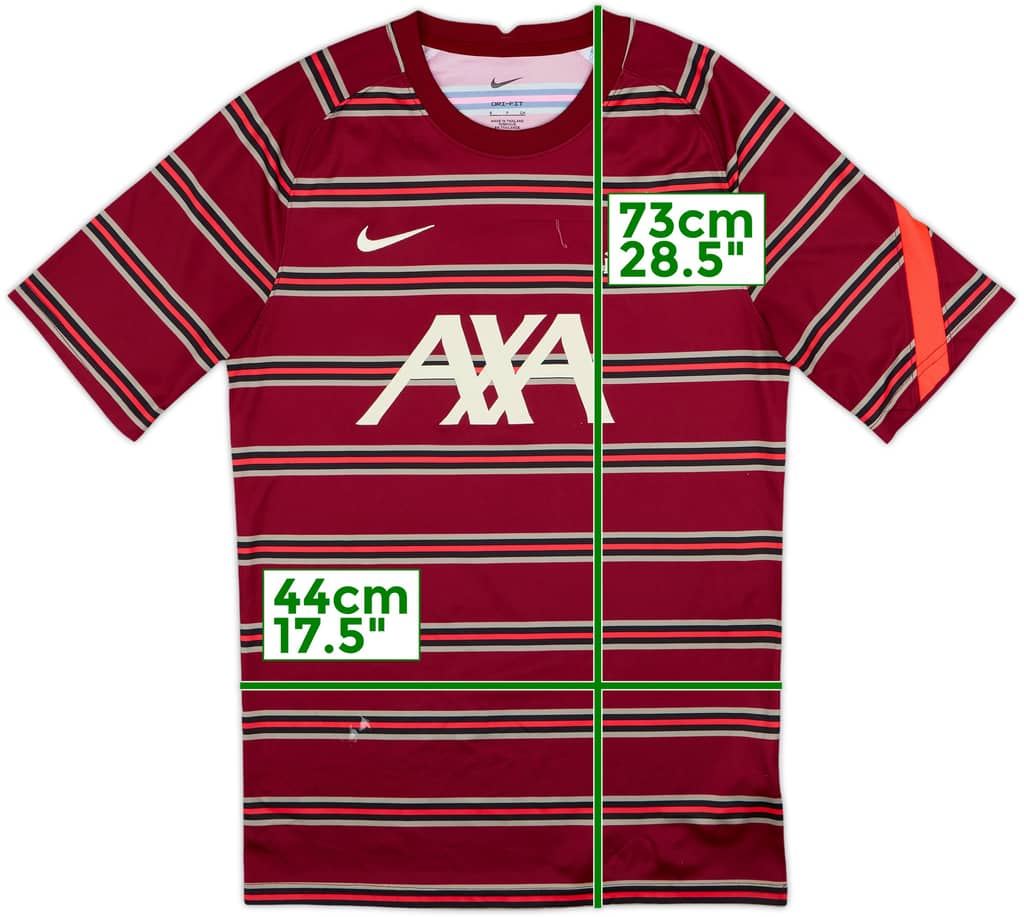 2021-22 Liverpool Nike Training Shirt - 6/10 - (S)