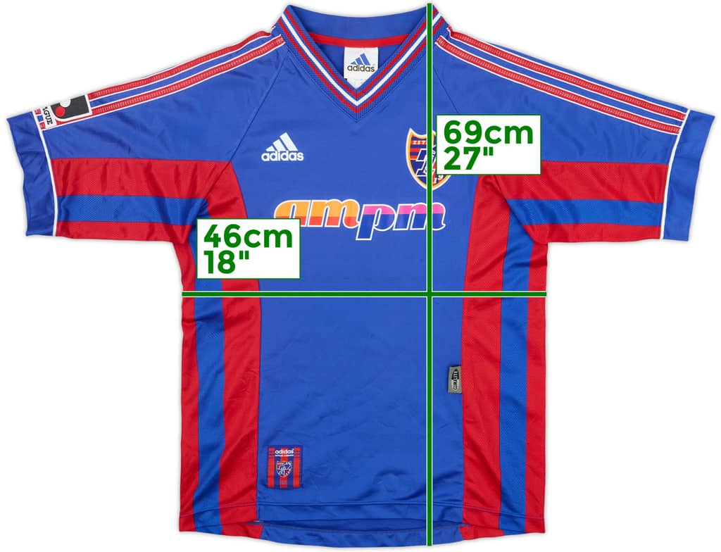 1999-00 FC Tokyo Home Shirt - 8/10 - (S)