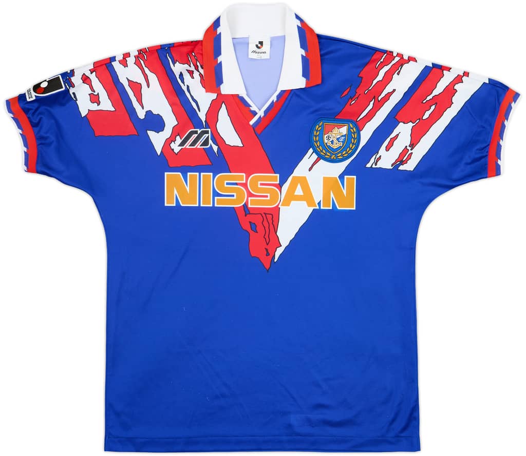 1993-94 Yokohama Marinos Home Shirt - 8/10 - (L)