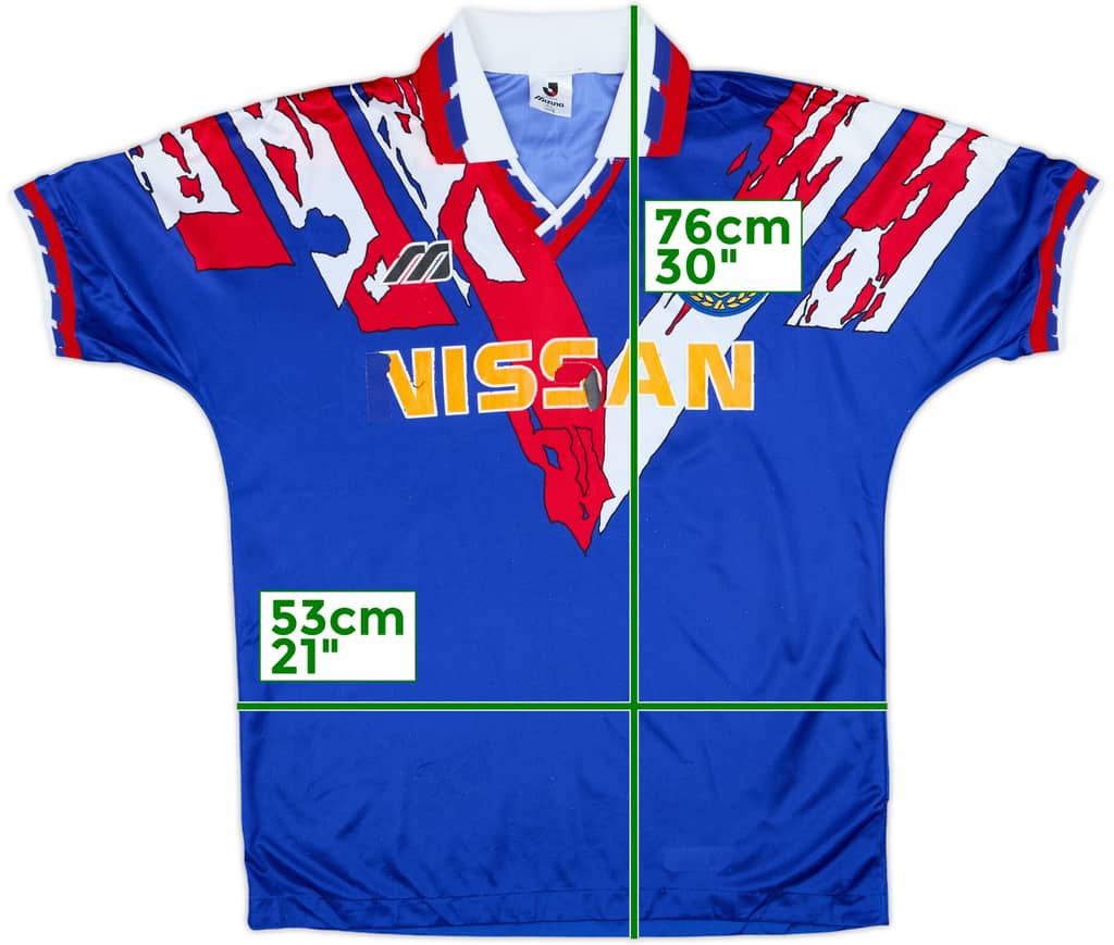 1993-94 Yokohama Marinos Home Shirt - 5/10 - (L)