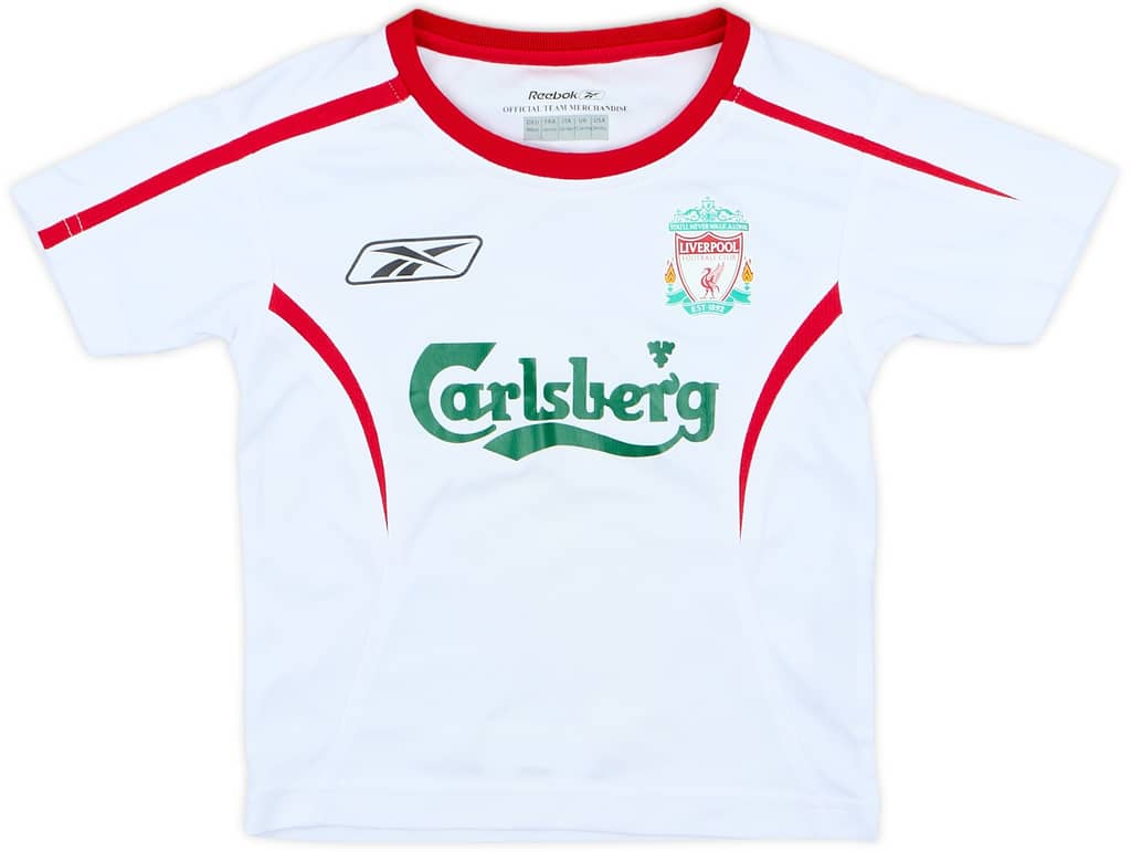 2005-06 Liverpool Away Shirt - 9/10 - (12-18 Months)