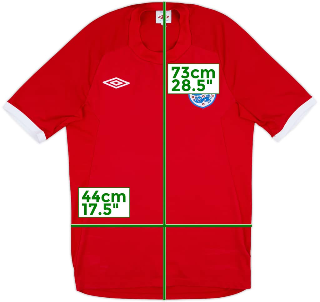 2010-11 England Away Shirt - 8/10 - (S)