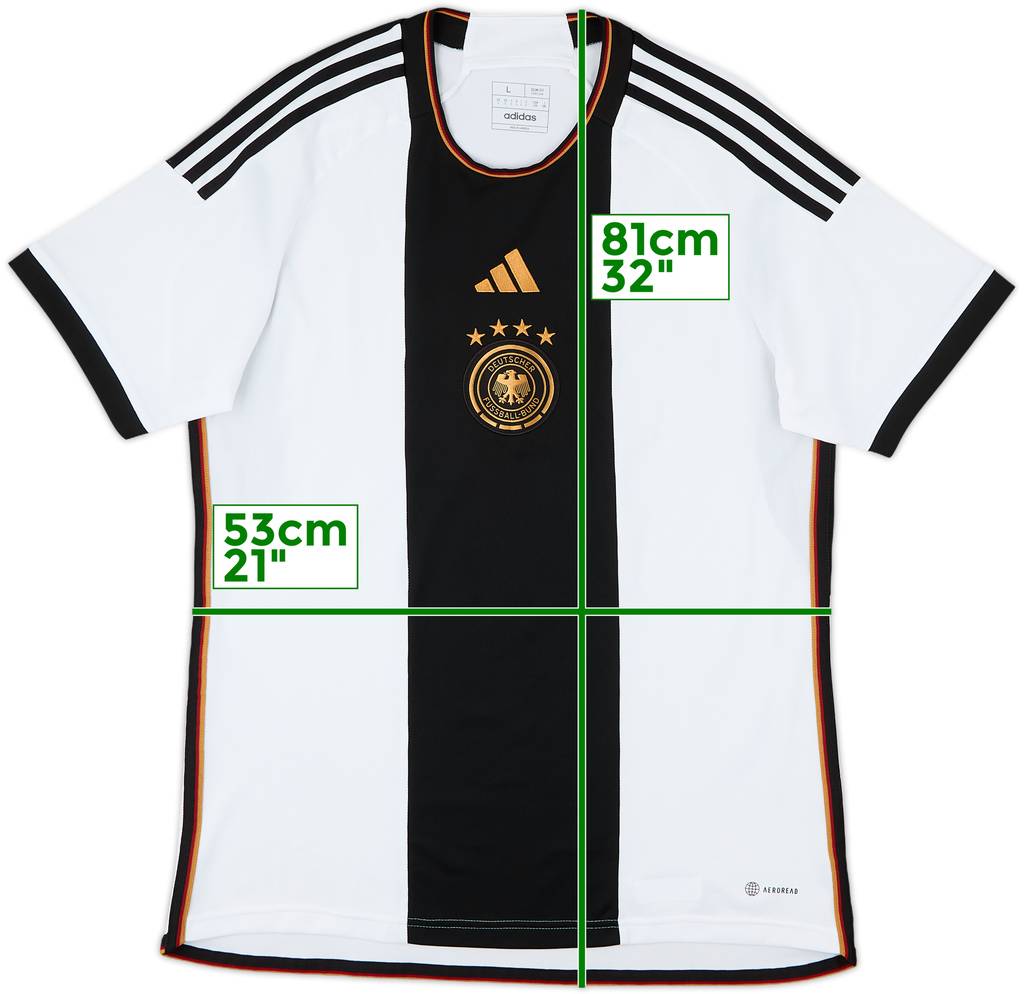 2022-23 Germany Home Shirt - 9/10 - (L)