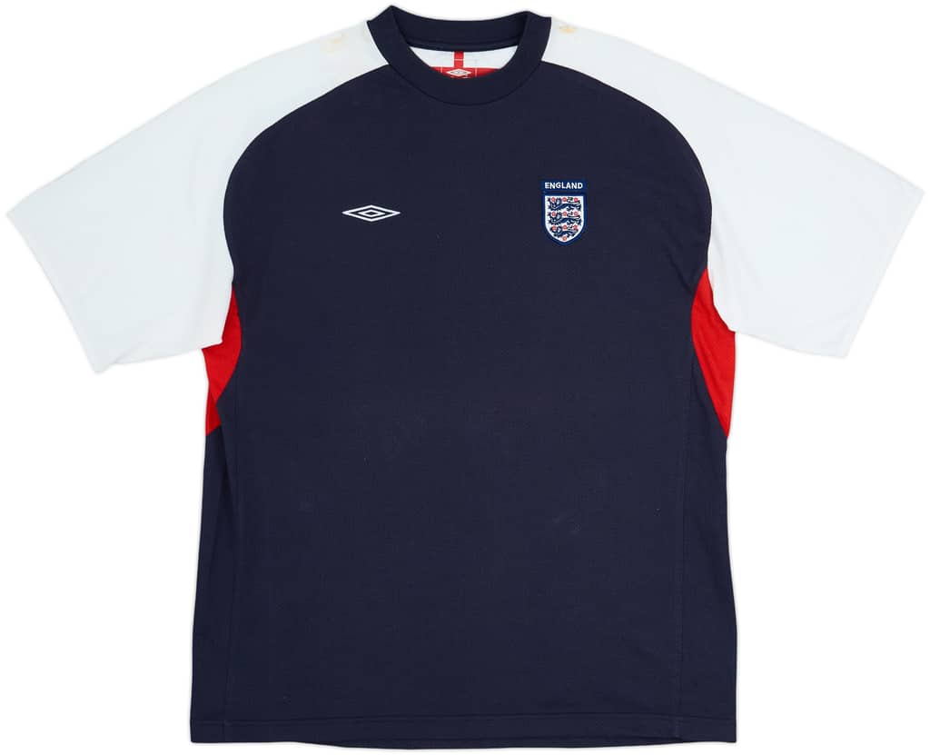 2004-06 England Umbro Training Shirt - 6/10 - (XL)