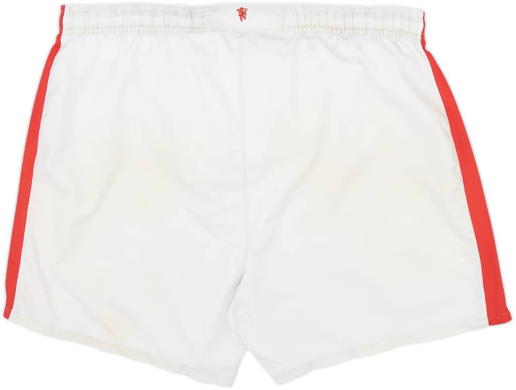 2009-10 Manchester United Home Shorts - 7/10 - (XL)