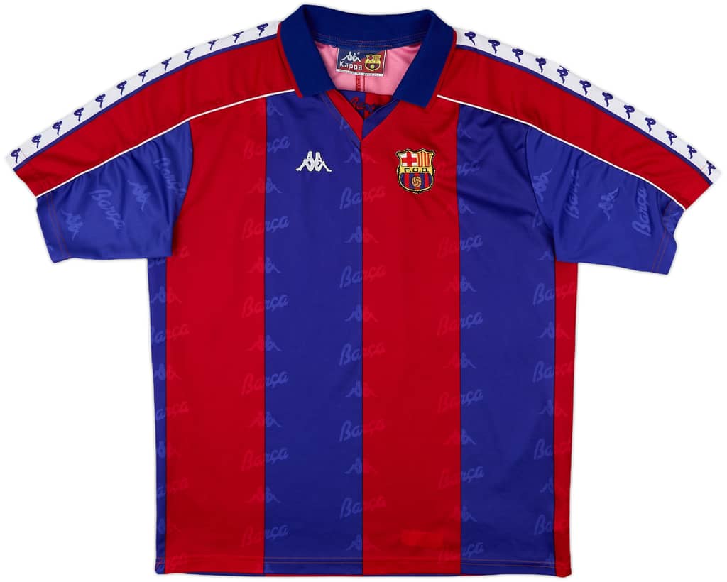 1992-95 Barcelona Home Shirt - 8/10 - (XL)