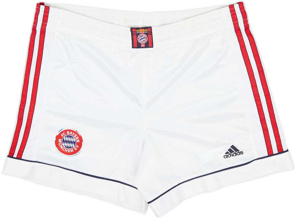 1998-00 Bayern Munich Away Shorts - 5/10 - (XL.Boys)