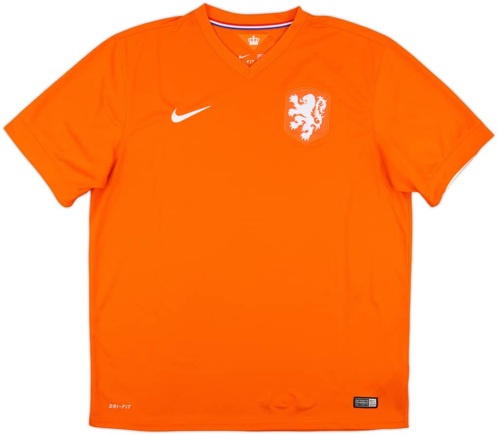 2014-15 Netherlands Home Shirt - 10/10 - (XL)
