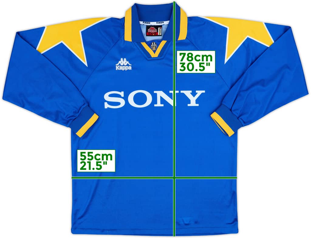 1997-98 Juventus Third L/S Shirt - 8/10 - (L)