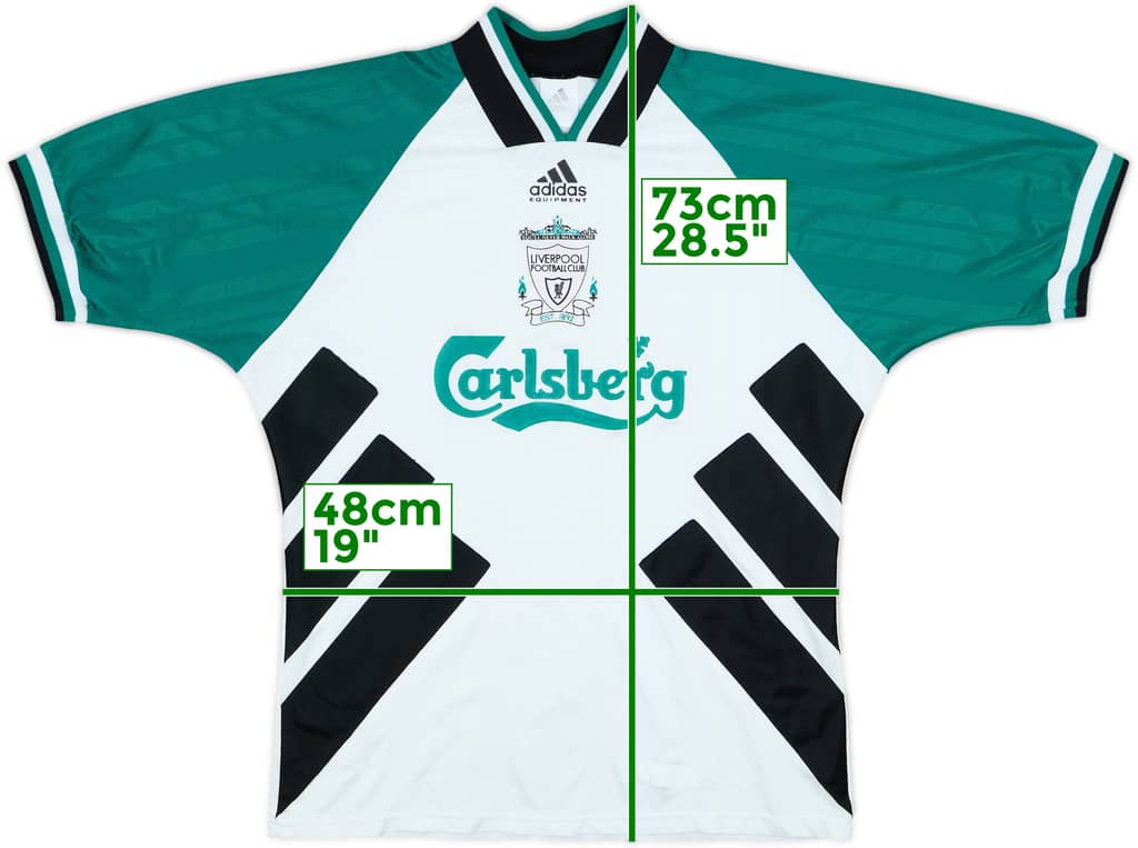 1993-95 Liverpool Away Shirt - 8/10 - (M)