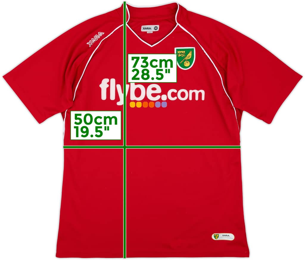 2007-08 Norwich Away Shirt - 9/10 - (L)