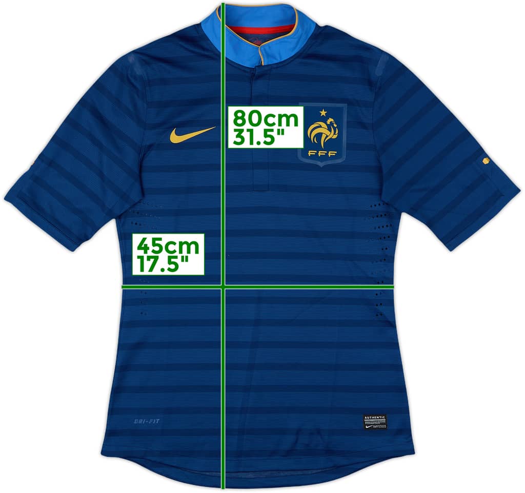 2012-13 France Player Issue Home Shirt - 8/10 - (M)